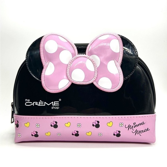 The Crème Shop Other - The Crème Shop x Disney Minnie Mouse Pink Travel Makeup Bag
